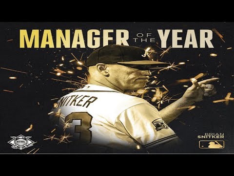 Brian Snitker Wins MLB NL Manager of The Year Award | 2018