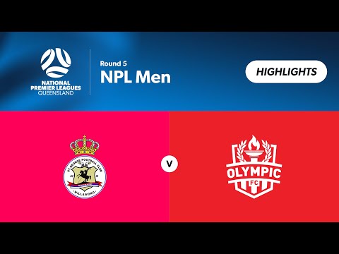 NPL Men Round 5 - St George Willawong vs. Olympic FC Highlights