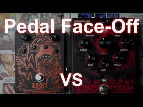 Pedal Face-Off: KMA Audio Machines Wurhm vs Klirrton Grindstein comparison
