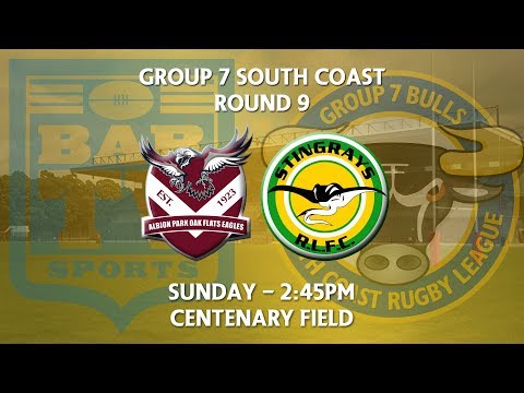 2018 Group 7 RL 1st Grade Round 9 - Albion Park-Oak Flats Eagles v Stingrays of Shellharbour