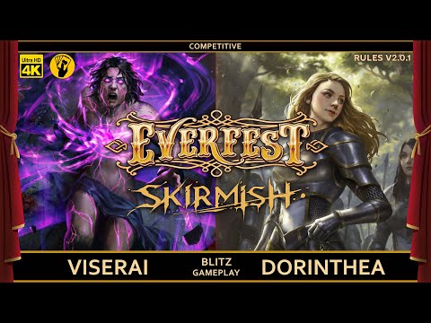 Warming Up! Viserai vs Dorinthea. Skirmish Competitive decks - Flesh and Blood TCG