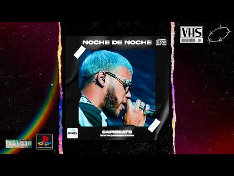 "NOCHE DE NOCHE " 🌙 Beat Reggaeton Instrumental Perreo 2021 | Pista estilo Jhay Cortez