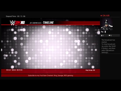 WWE 2k16 2k Showcase Austin 3:16 Walkthrough Gameplay part 16