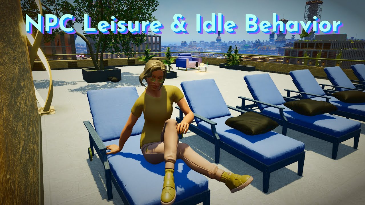 Adding Leisure And Idle Behavior To The Procedural NPCs