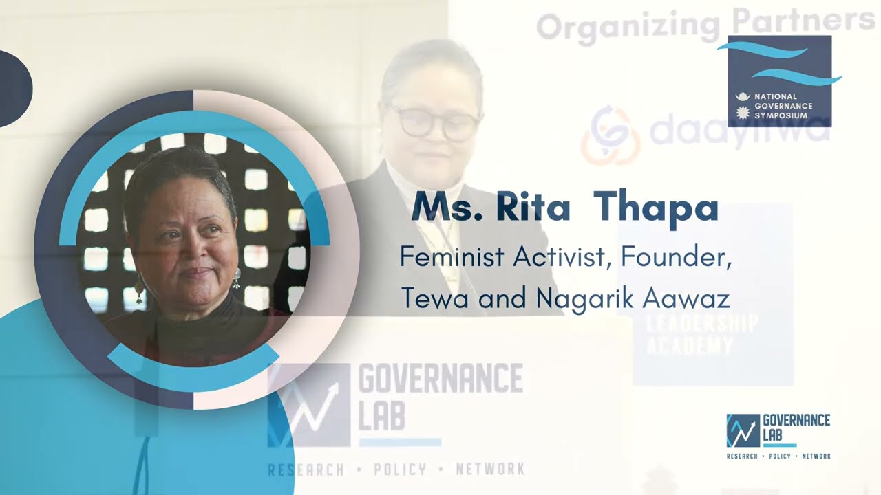 National Governance Symposium 2023 | Special Remarks | Ms. Rita Thapa