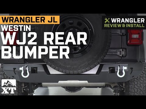 Jeep Wrangler JL Westin WJ2 Rear Bumper - Textured Black Review & Install