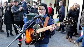 11 Year Old Riordan Hopwoods performance of "Killeagh" by (Kingfishr) gets a great reception. 