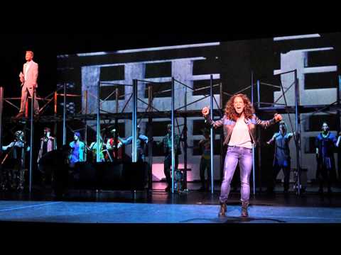Perspresentatie flashdance de Musical 2013