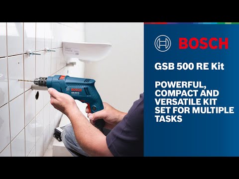 Bosch gsb  500 re corded-electric drill tool kit