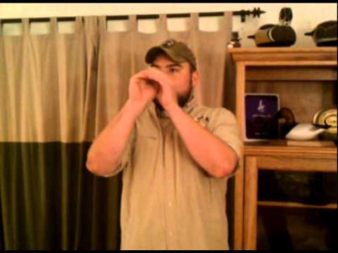 Buck Gardner's "Honker Hammer" Goose Call