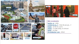 Spanish 2 - Ch. 3B - ¿Cómo se va... Vocabulario