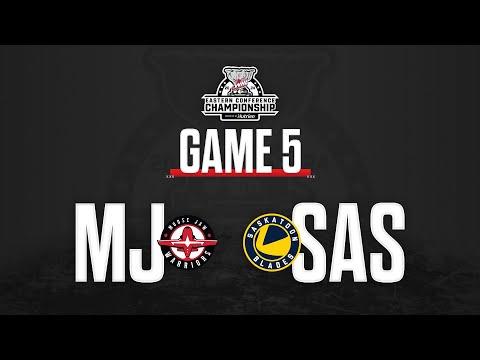 Moose Jaw Warriors at Saskatoon Blades: Game 5 | 2024 WHL Playoffs Highlights