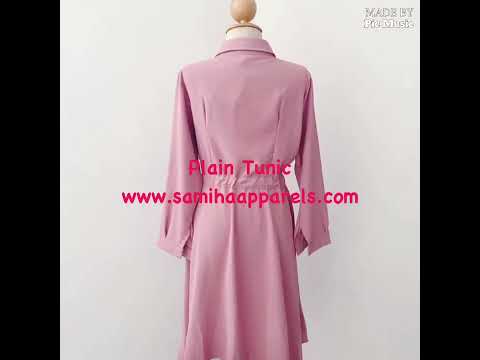 Tunic Plain - Samiha Apparels #hijab #sgfashion #muslimah