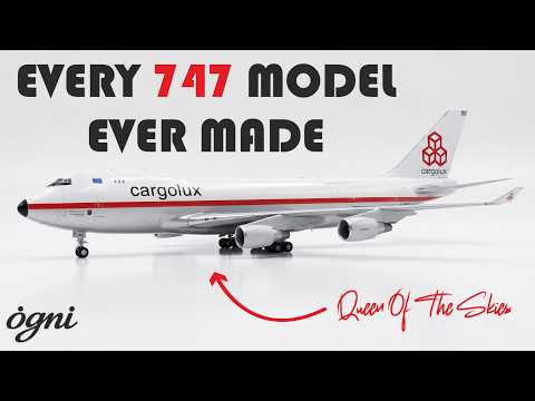 Every Boeing 747 Ever Made