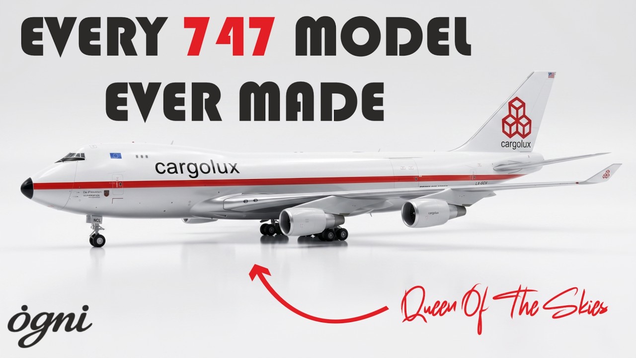 Every Boeing 747 Ever Made