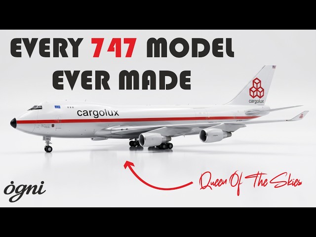 Every Boeing 747 Ever Made