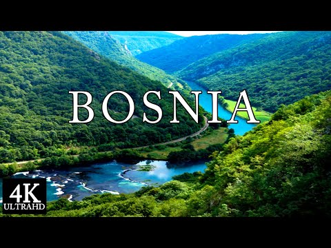 Bosnia 4K - Amazing Herzegovina Drone Scenery With Relaxing Piano Music - Asmr Reiki