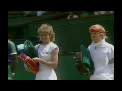 Chris Evert vs. Carina Karlsson Wimbledon 1984 QF 💛