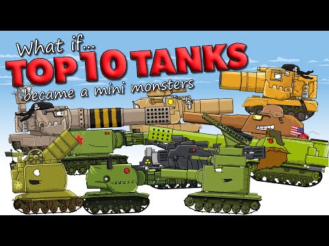 "Mini Mega Monsters" Cartoons about tanks