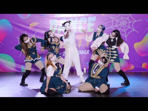 231029 Vine cover PURPLE KISS - Intro : Save Me + Sweet Juice @ The Scene Halloween Dance Party #2