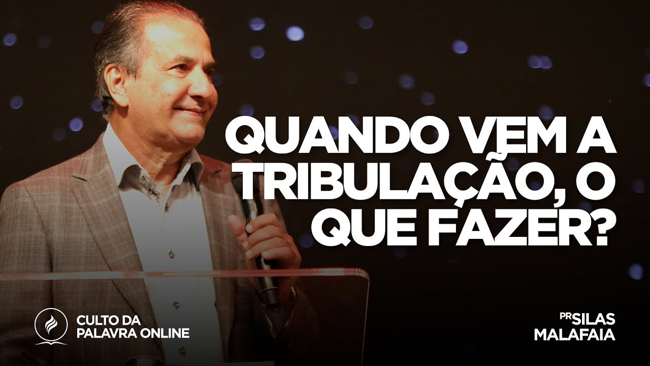 Culto da Palavra | Pr. Silas Malafaia | Quando vem a tribulação, o que fazer? | 24/03/2020