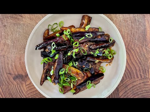 Fish-fragrant Eggplant from Chinese Online Cooking Class Inspired by Andy Evans of Spice Temple