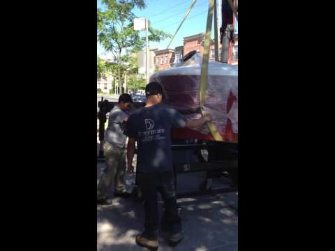 Trasporto forno Acunto a pizza e Pazzi lalkeshore