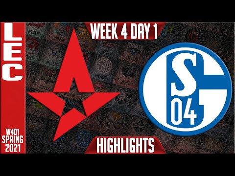AST vs S04 Highlights | LEC Spring 2021 W4D1 | Astralis vs Schalke 04