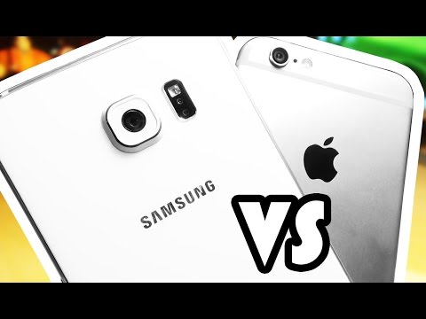 Samsung Galaxy S6 / S6 Edge vs iPhone 6 Which is FASTER? SPEED TEST Video