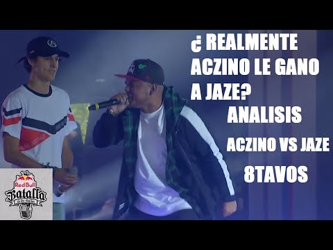 ACZINO vs JAZE | ANALISIS | Octavos Red Bull Batalla de los Gallos Internacional 2018