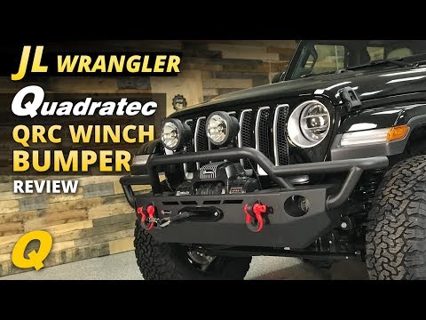Quadratec QRC Front Winch Bumper Review for Jeep Wrangler JL & Jeep Gladiator JT