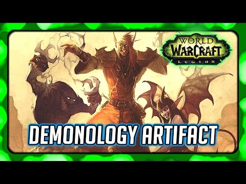 WOW Legion ► Demonology Warlock Artifact Quest - Thal'Keil, Skull of the Man'ari