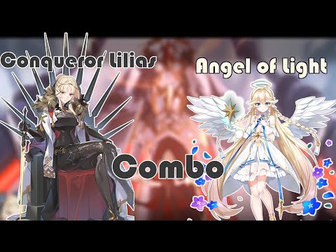 Trying out Conqueror Lilias and Angel of Light Angelica combo - Epic Seven