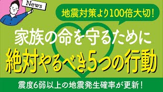 家族の命を守るためにやるべき５つの行動｜交通事故・自殺・がん予防