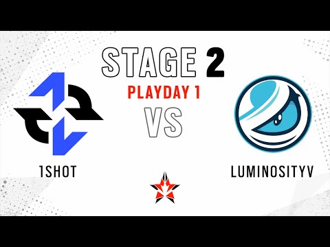 1Shot vs Luminosity // NA Challenger League - Stage 2 - Playday 1