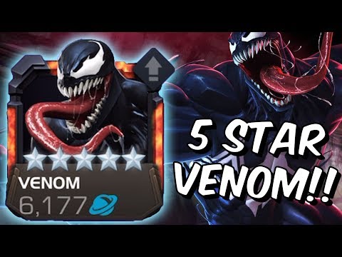 5 Star Venom Rank Up, Awakening & Endgame Gameplay! - Marvel Contest Of Champions