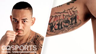 UFC Champion Max Holloway Breaks Down His Tattoos | GQ