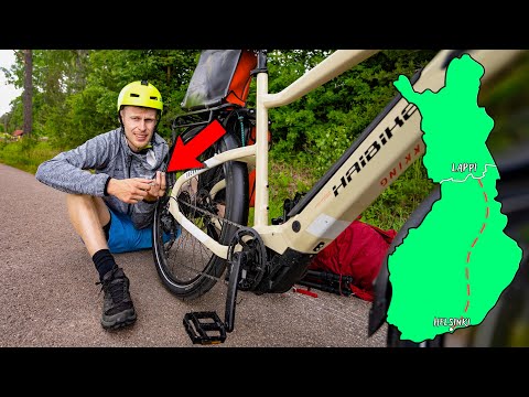 Mun pyörä meni rikki.. | Pyörällä Lappiin #2