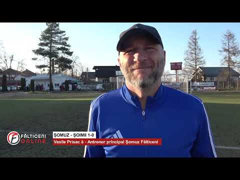 Liga 3: Șomuz - Șoimii 1-0 / Declarațiile antrenorului Vasile Prisacă