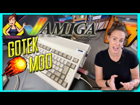 AMIGA 600 fully modded with internal GoTek PART 3