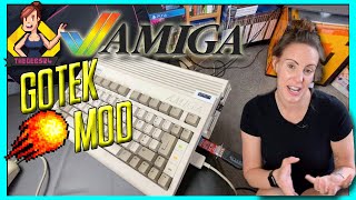 AMIGA 600 fully modded with internal GoTek PART 3