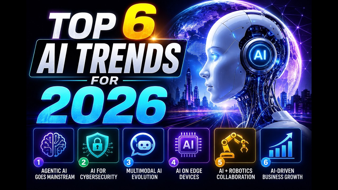 YouTube: Top 6 AI trends for 2026