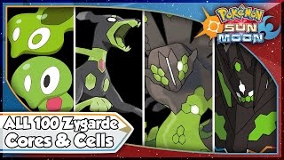 Pokemon Sun and Moon - ALL 100 ZYGARDE CELL & CORE LOCATIONS! [SM Tips & Tricks]