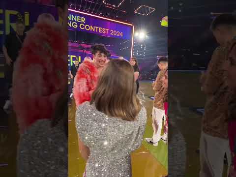 Nemo (🇨🇭 ESC 2024🥇) and Zoé Clauzure (🇫🇷 JESC 2023🥇)