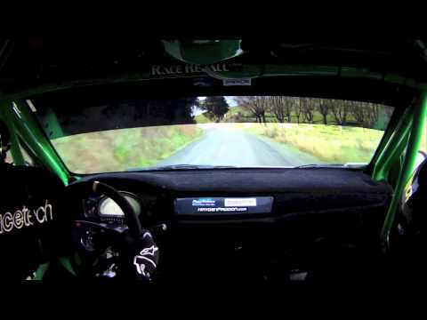 Paddon/Kennard International Rally Whangarei Onboard - Evo9 R4 - SS11
