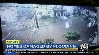 Families left with nothing after heavy rains cause flooding in Atlanta neighborhood