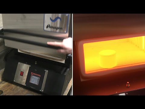 MELTING “silver” copper alloy metals in (paragon heat treating oven kiln)