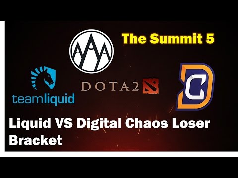 The Summit Dota 2 Team Liquid vs Digital Chaos Clean Swipe