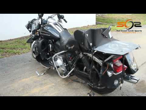 クック 11 Harley Davidson Road Glide Ultra FLTRU Rear Left Passenger Foot