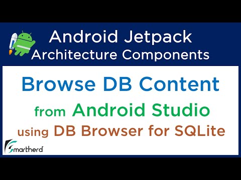 Android Room Database Tutorial Browse Content of Database | DB Browser for SQLite 4 4